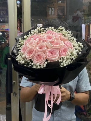 Bó hoa Ohara hồng - Thương Em